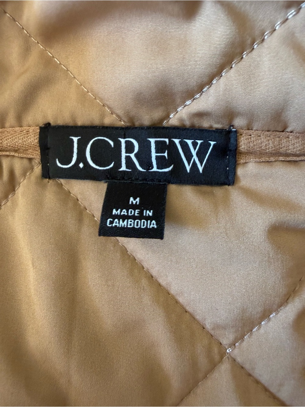 J.Crew Sherpa Fleece Quarter Zip Pullover Jacket Ivory Tan Size Medium - Picture 6 of 8